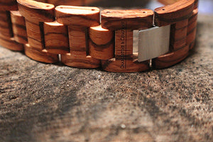 Myrtle Street Zebrawood Bracelet